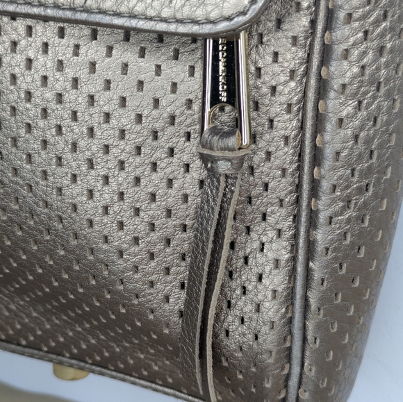 Rebecca Minkoff Rose Gold Metallic Crossbody Bag - Picture 6 of 16